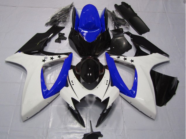 Tiefes Blauer Stern 06-07 Suzuki GSXR 600-750 Verkleidung