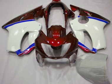 Tiefrot & Blau 99-00 Honda CBR600 F4 Verkleidung